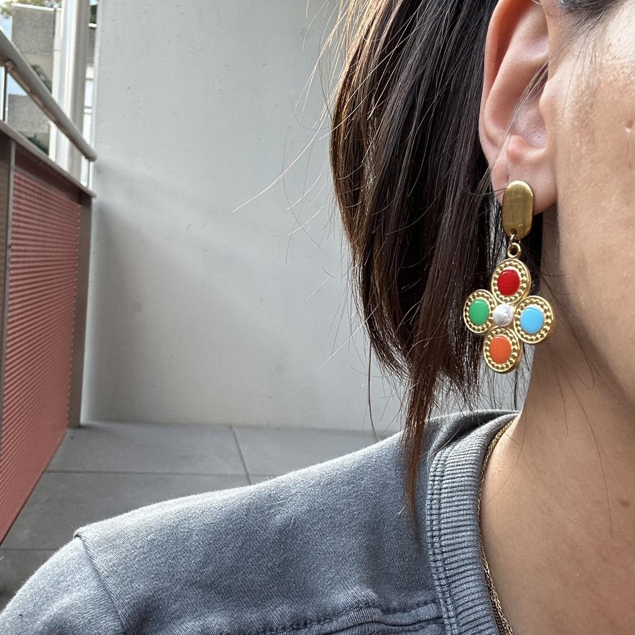 Multicolored earrings