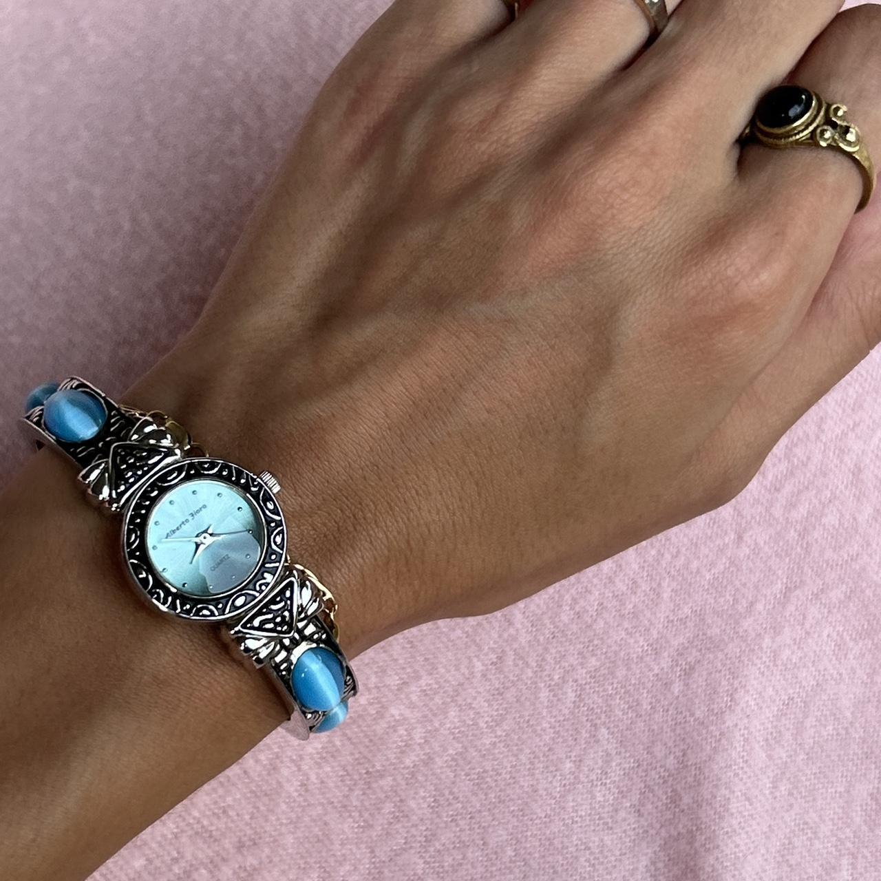 Blue stones watch