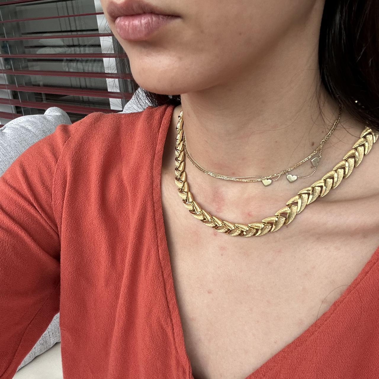 Cutie gold necklace