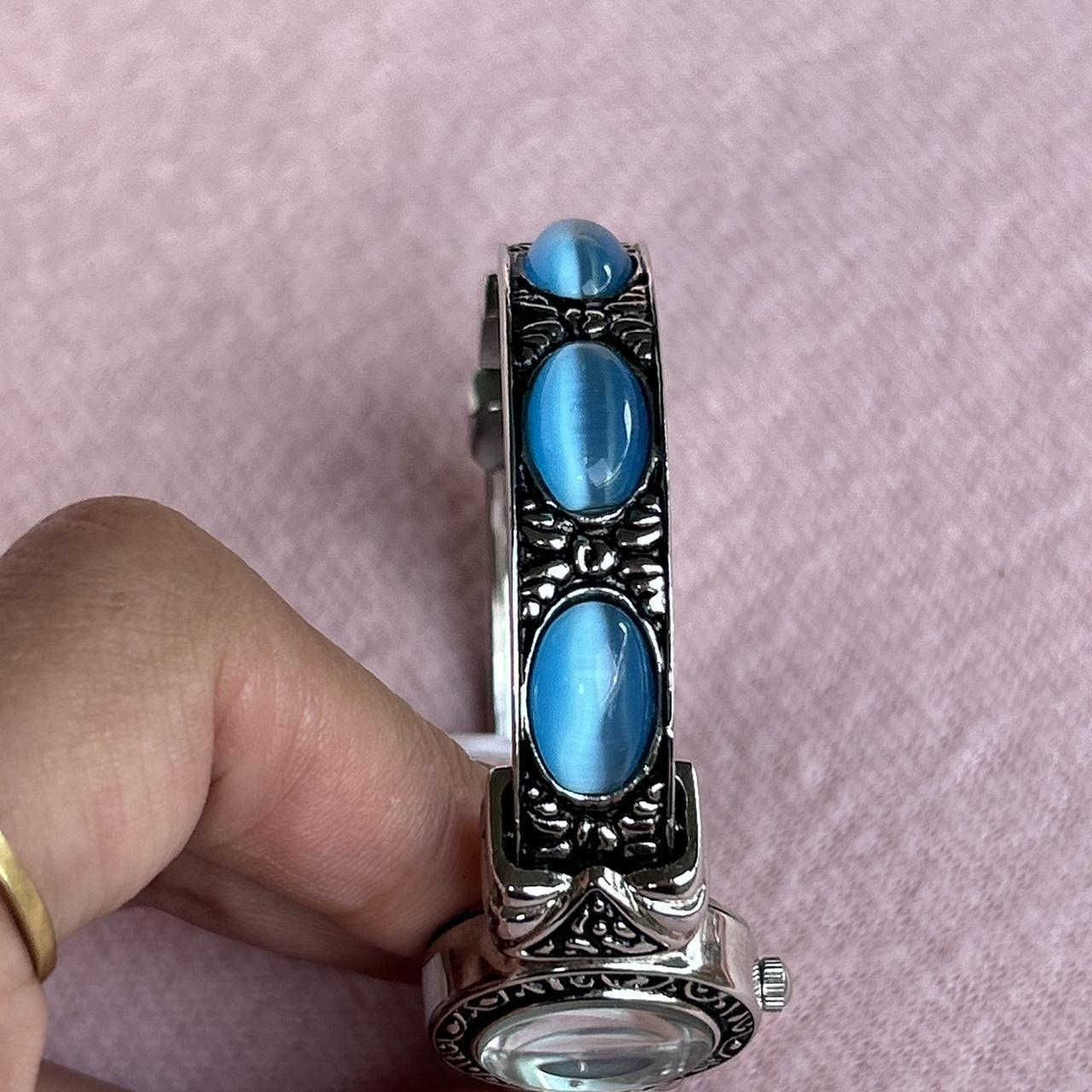 Blue stones watch