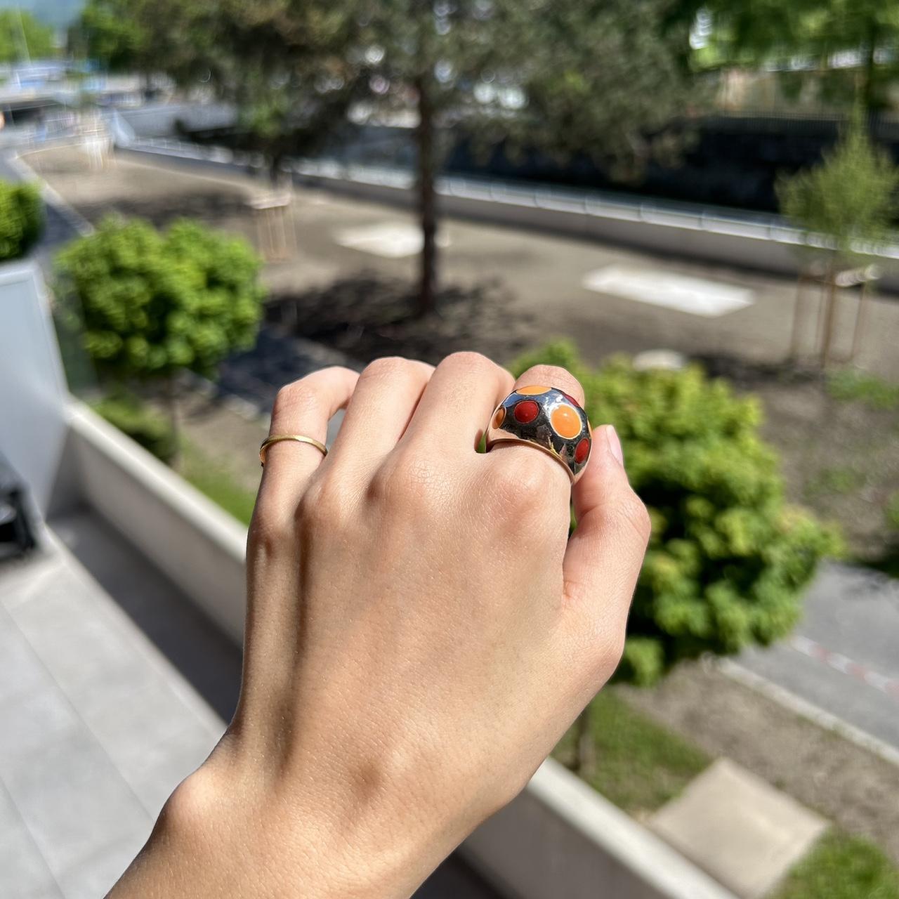 Pretty big orange ring