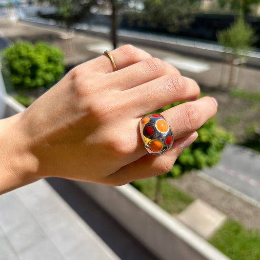 Pretty big orange ring