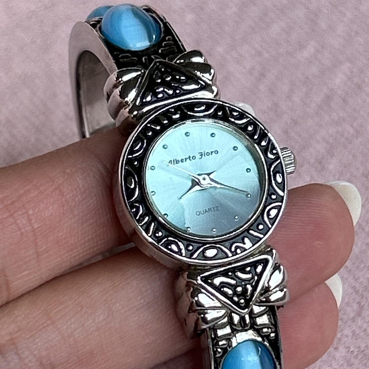 Blue stones watch