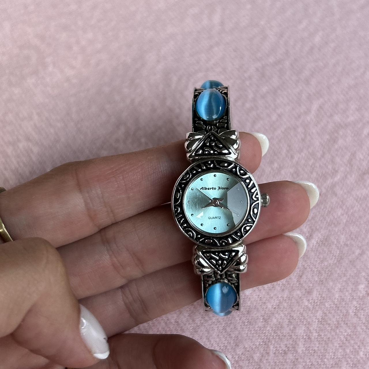 Blue stones watch